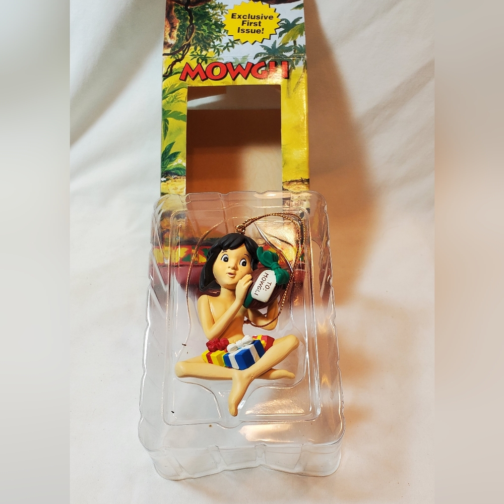 Mowgli Vintage 1996 The Jungle Book Walt Disney Grolier Ornament 1st Issue EUC